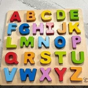 Hape alphabet puzzle